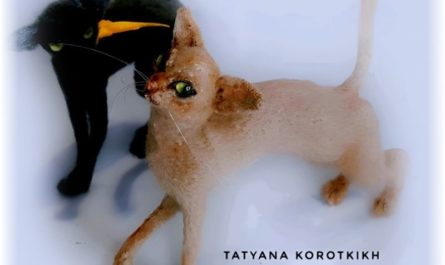 Амигуруми кошка "Ориенталия" схема вязания и описание