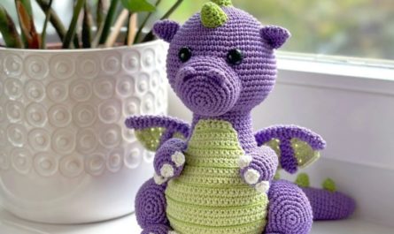 Дракон крючком схема и описание амигуруми бесплатно
