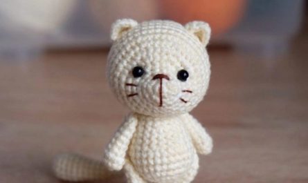 Вязание котика крючком