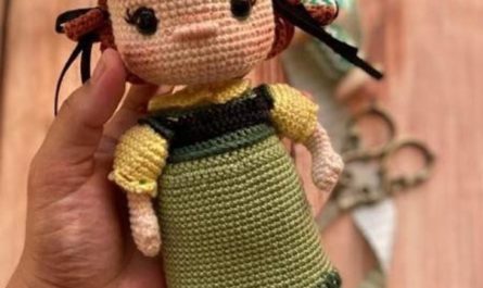 Кукла Анна крючком с описанием